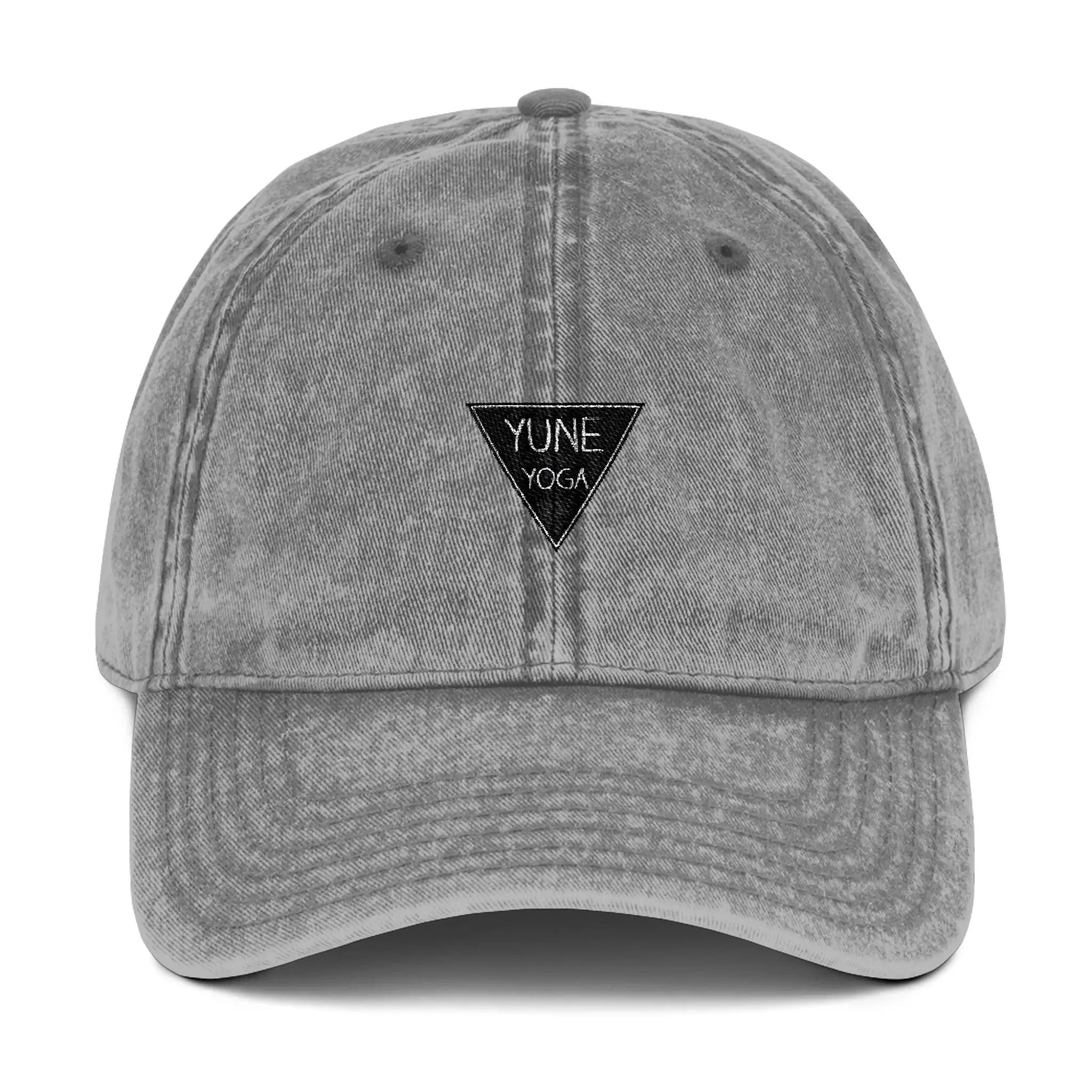 Embroidered Vintage Yoga Cap – 100% Organic Cotton Hat by Yune Yoga Yune Yoga