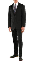 Ford Black Regular Fit 2 Piece Suit-0