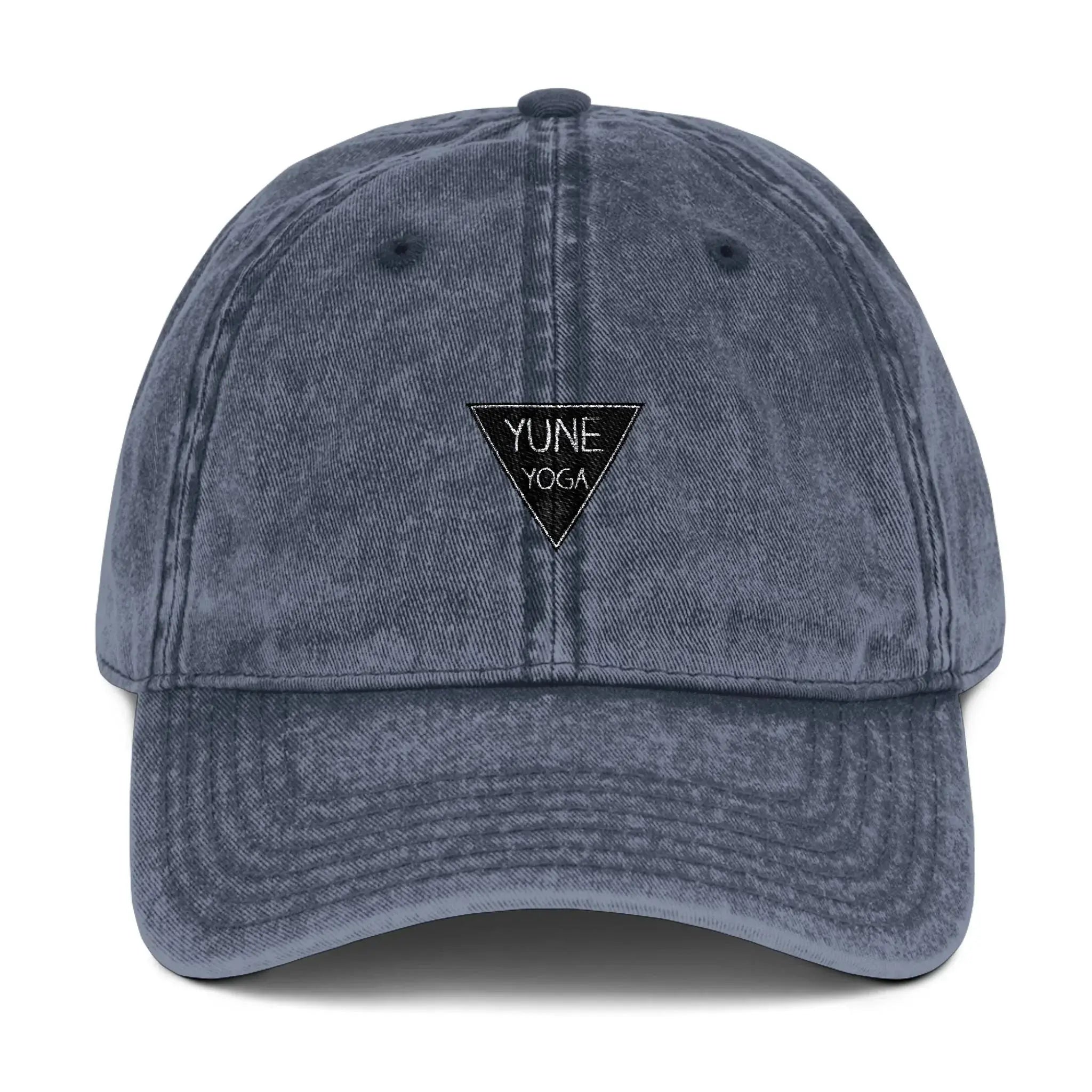 Embroidered Vintage Yoga Cap – 100% Organic Cotton Hat by Yune Yoga Yune Yoga