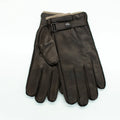 LEATHER GLOVES WITH BELT Portolano Men