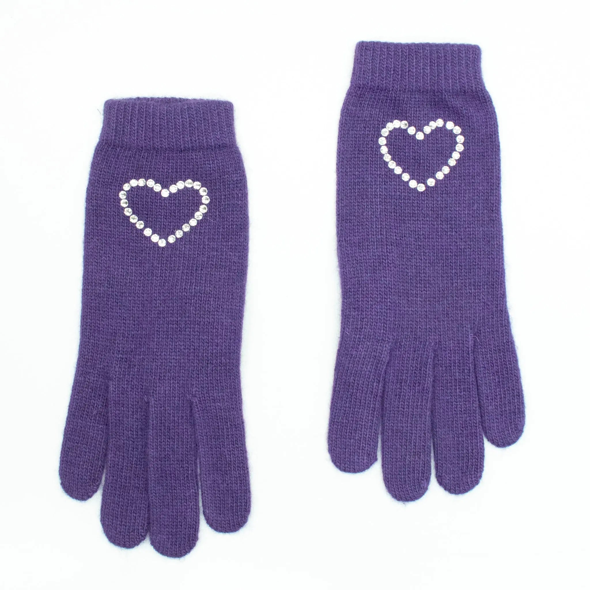 GLOVES WITH HEART PORTOLANO LADIES