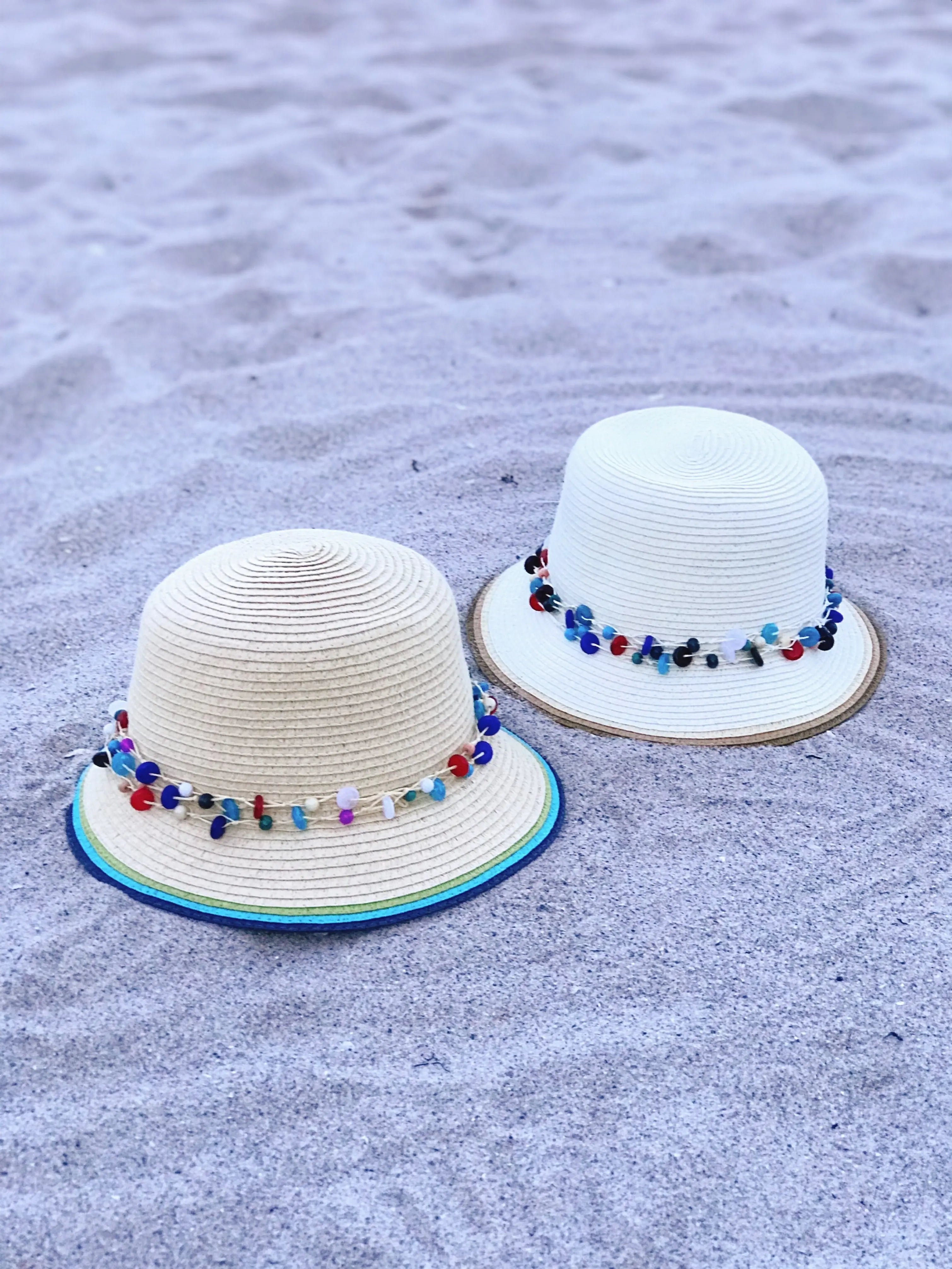 ‘Button Buckets’ Summer Bucket Hats Valorie Di Mare
