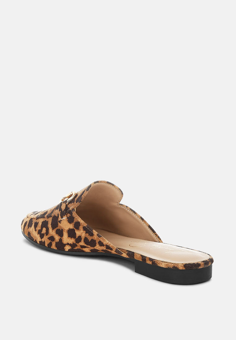 Alpine Horsebit Detail Mules
