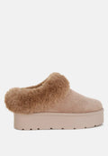 Aniso Faux Fur Slip On Snow Boots London Rag