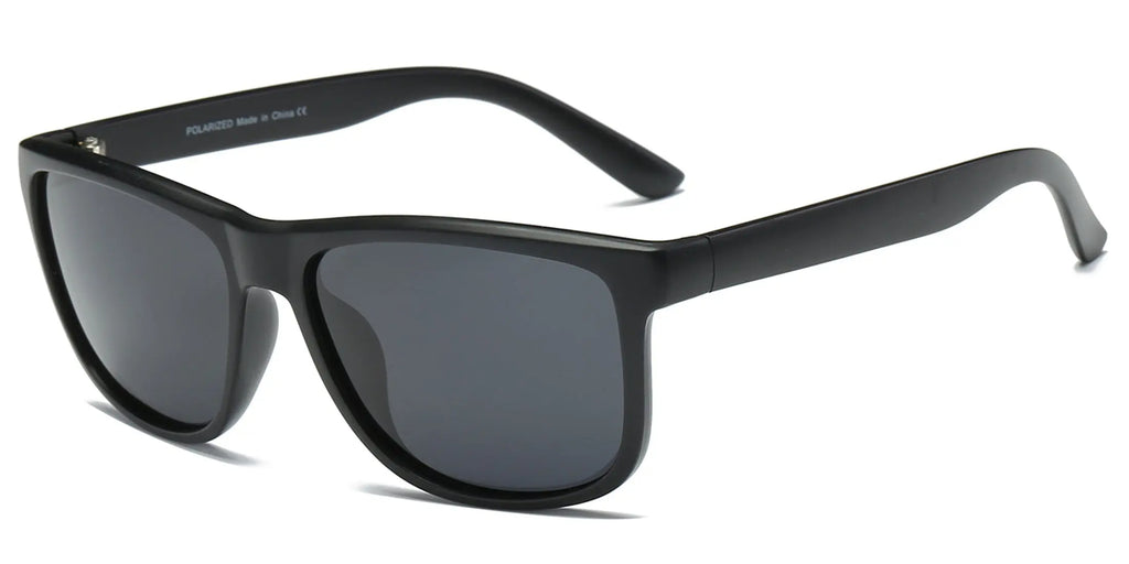 Kyler - Square Retro Flat Top Polarized Sunglasses Cramilo Eyewear