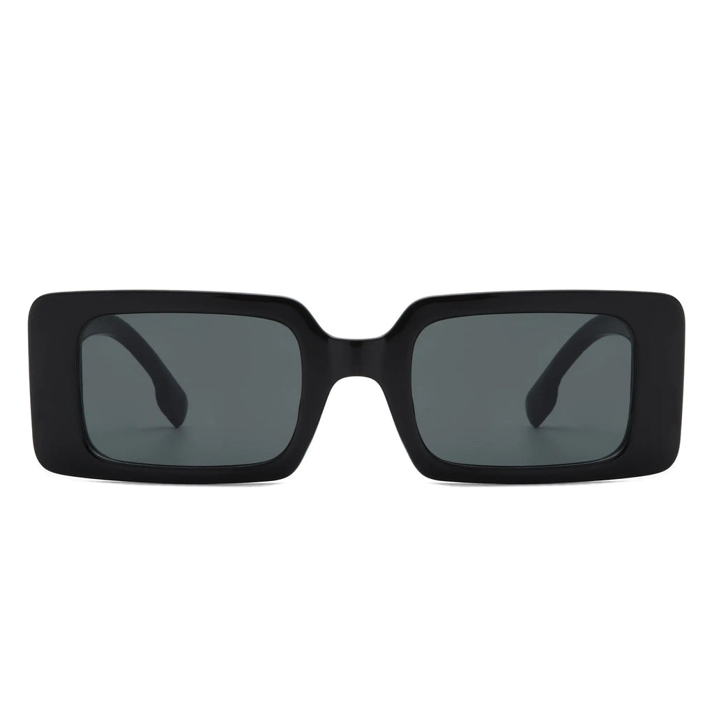 Kaelith - Retro Square Thick Frame Women's Fashion Sunglasses Cramilo Eyewear - Stylish & Trendy Eyewear