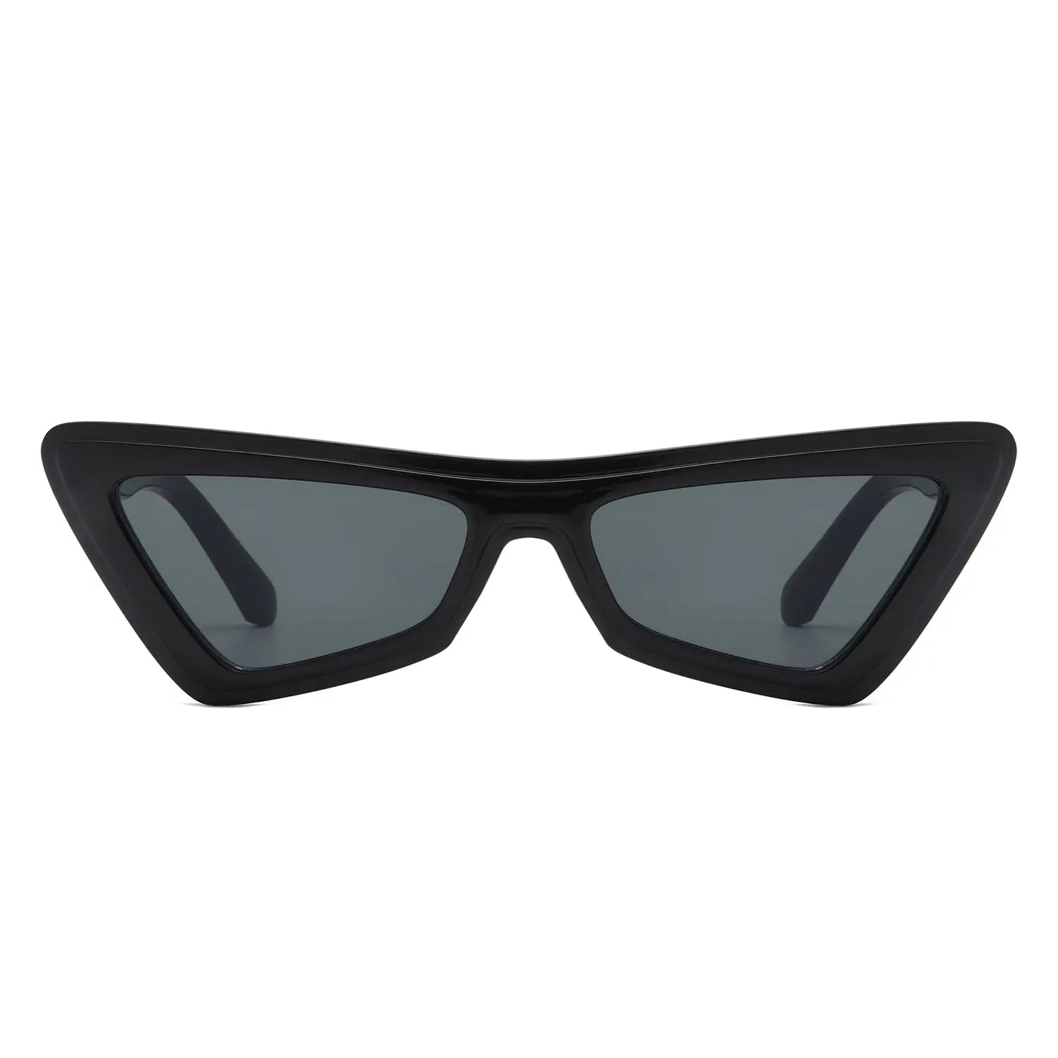 Sublar - Retro Triangle Fashion Colorful Cat Eye Women Sunglasses Cramilo Eyewear
