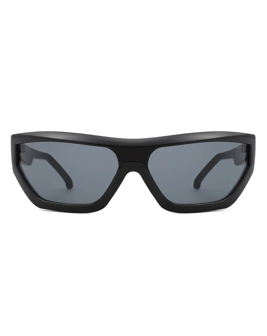 Tybalt - Square Wrap Around Geometric Fashion Sunglasses Cramilo Eyewear - Stylish & Trendy Eyewear