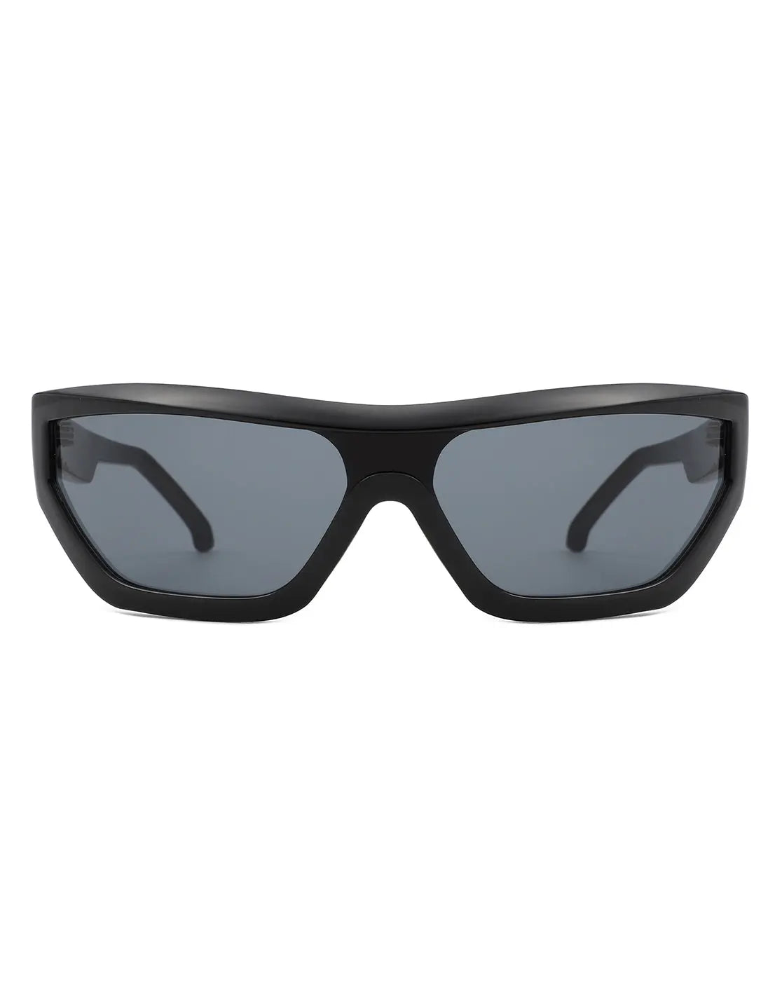 Tybalt - Square Wrap Around Geometric Fashion Sunglasses Cramilo Eyewear - Stylish & Trendy Eyewear