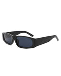 Talon - Rectangle Narrow Retro Square Fashion Sunglasses Cramilo Eyewear - Stylish & Trendy Eyewear