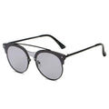 ENDICOTT | Round Circle Brow-Bar Tinted Lens Sunglasses Cramilo Eyewear