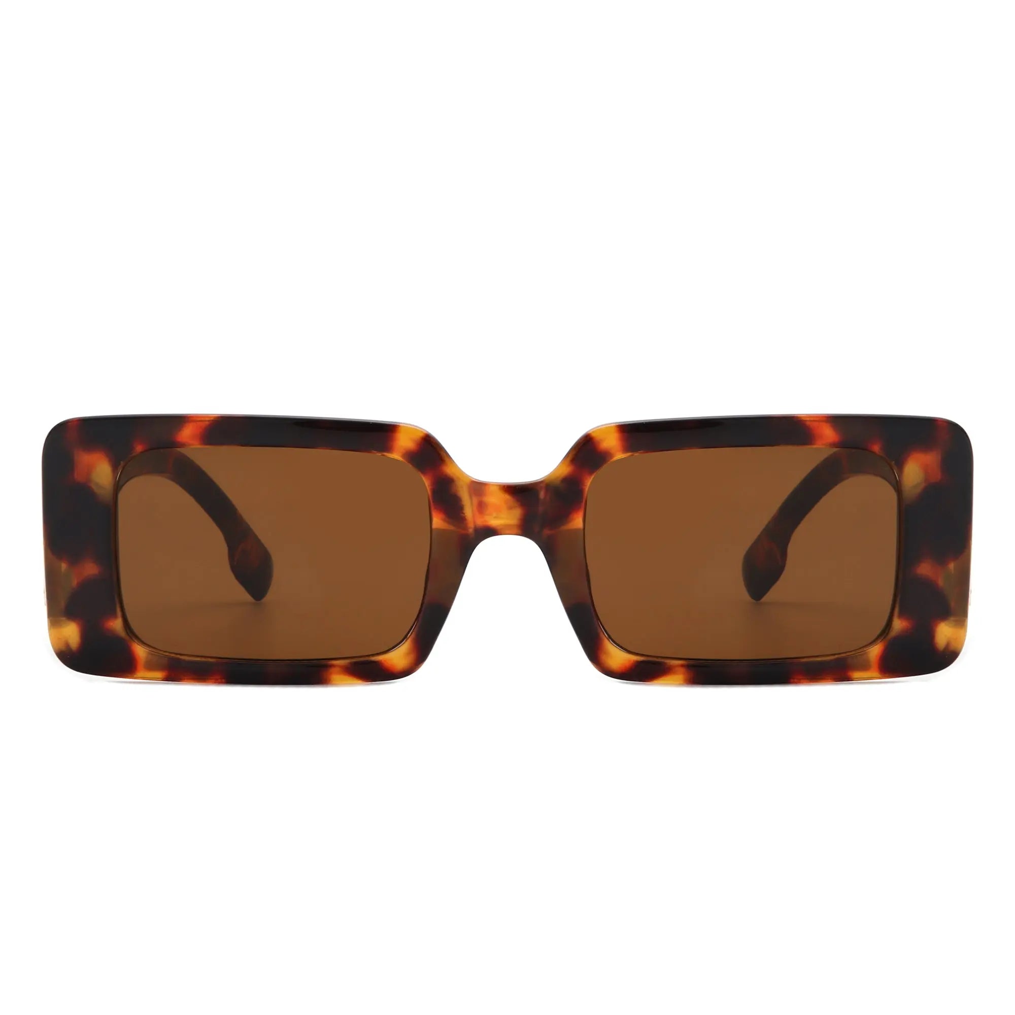 Kaelith - Retro Square Thick Frame Women's Fashion Sunglasses Cramilo Eyewear - Stylish & Trendy Eyewear