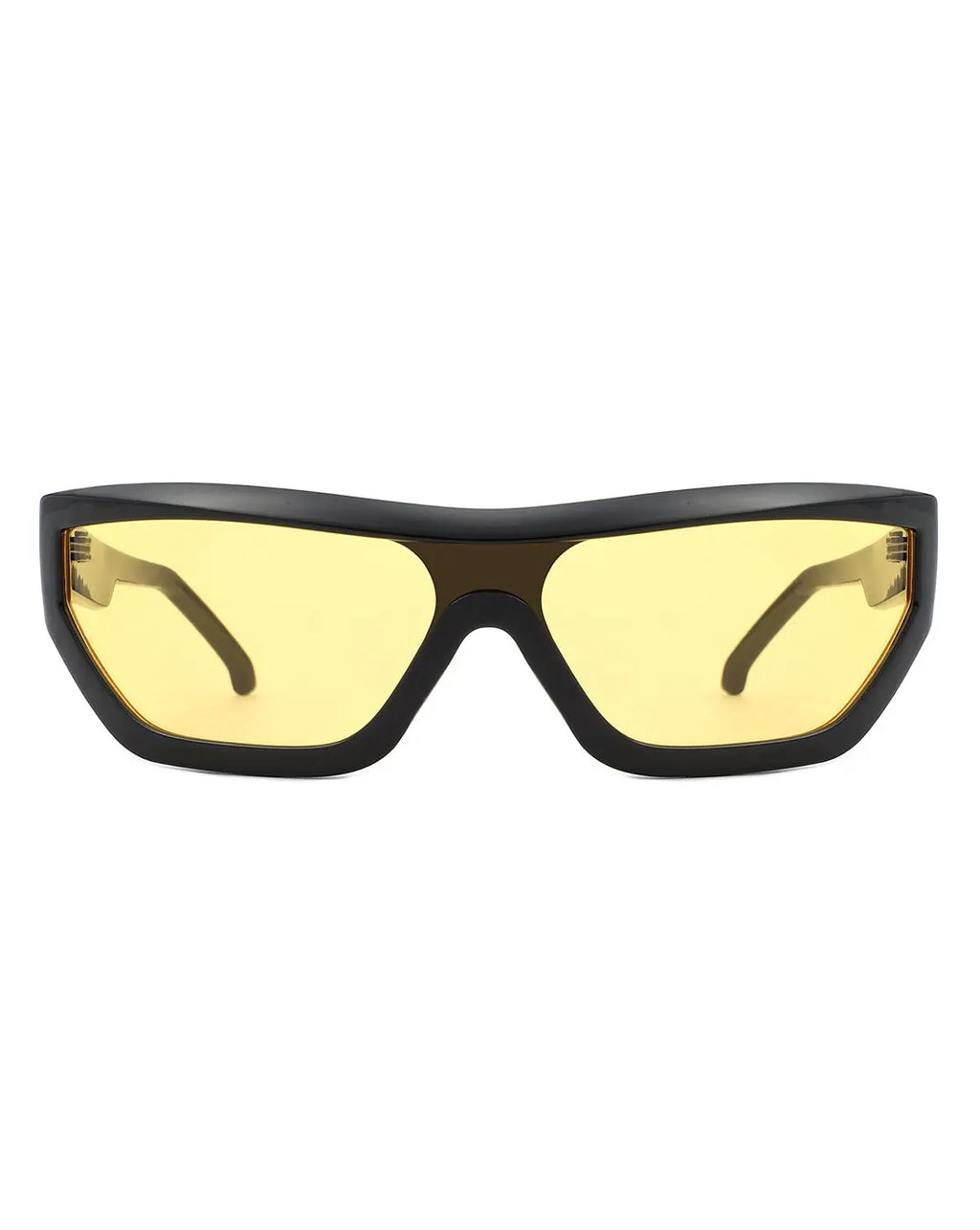 Tybalt - Square Wrap Around Geometric Fashion Sunglasses Cramilo Eyewear - Stylish & Trendy Eyewear
