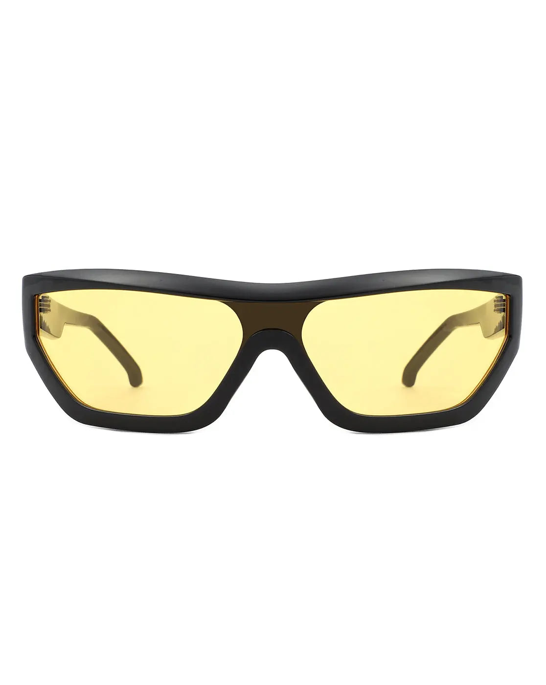 Tybalt - Square Wrap Around Geometric Fashion Sunglasses Cramilo Eyewear - Stylish & Trendy Eyewear