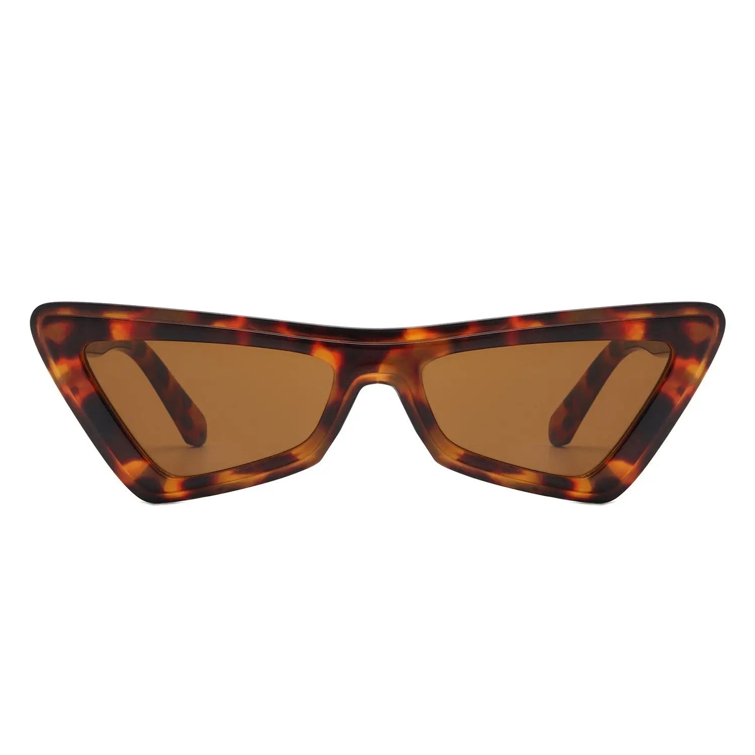 Sublar - Retro Triangle Fashion Colorful Cat Eye Women Sunglasses Cramilo Eyewear