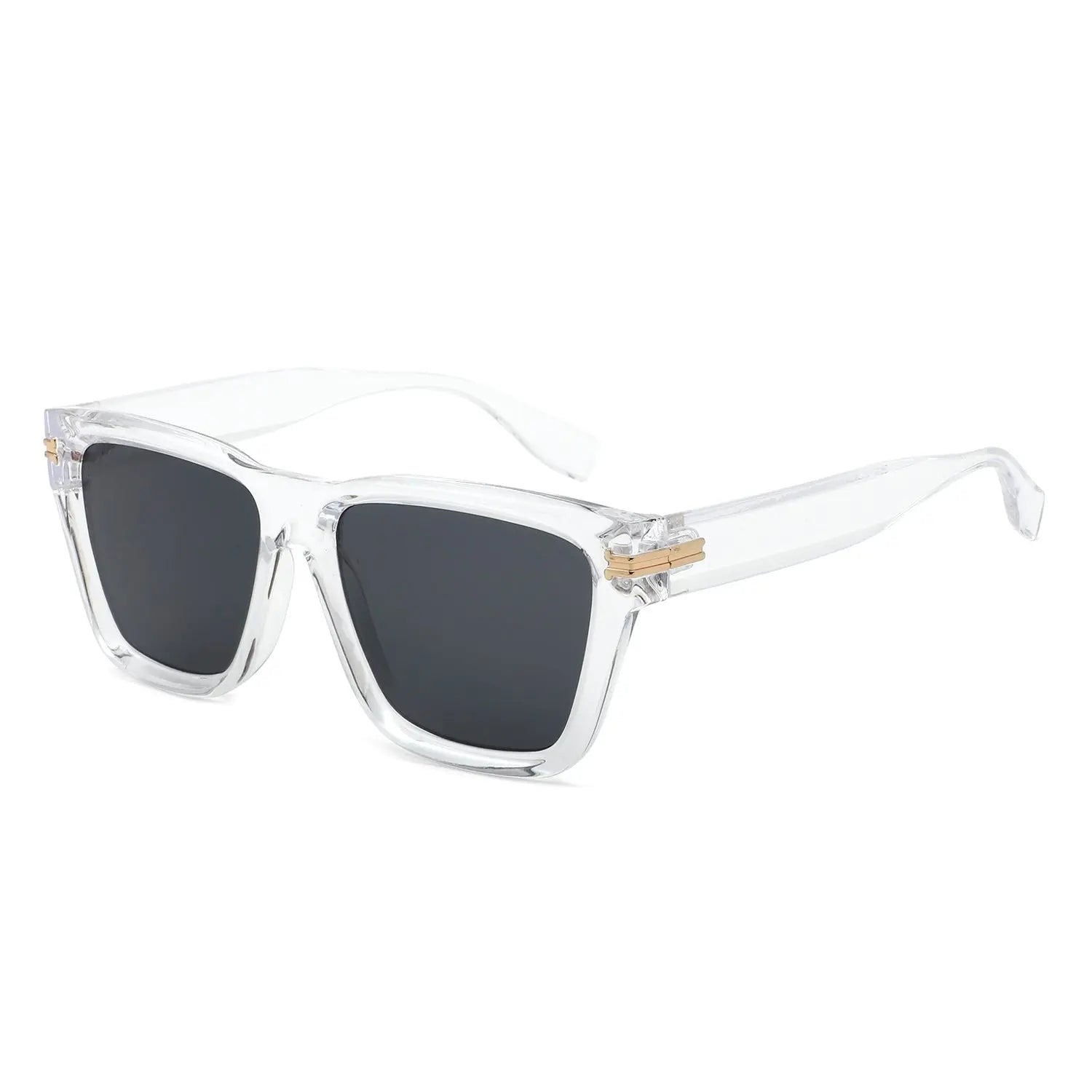 Kaflil - Chic Tinted Square Women's Fashion Sunglasses Cramilo Eyewear - Stylish Trendy Affordable Sunglasses