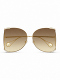 Divine Oversized Pearl Sunglasses