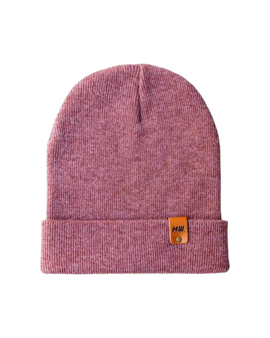 Classic Cuffed Beanie, Rusty Burgundy Haakwear