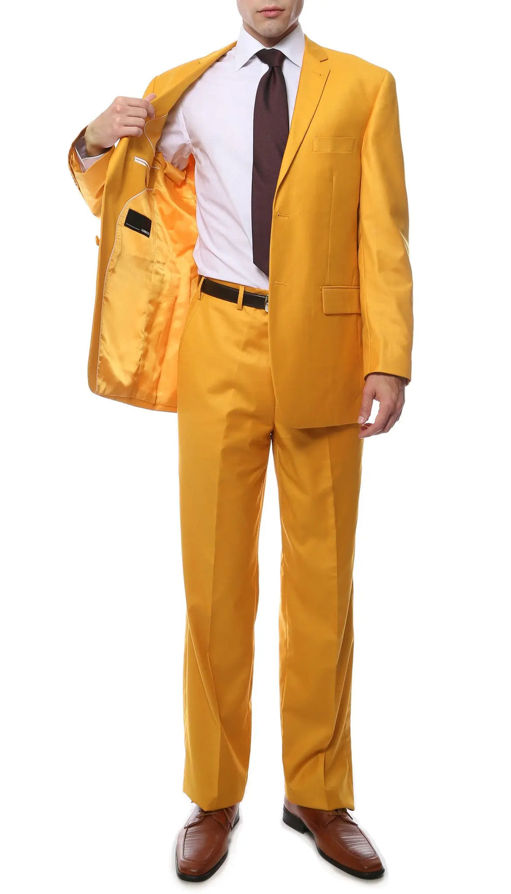 Premium FE28001 Mango Regular Fit Suit-2