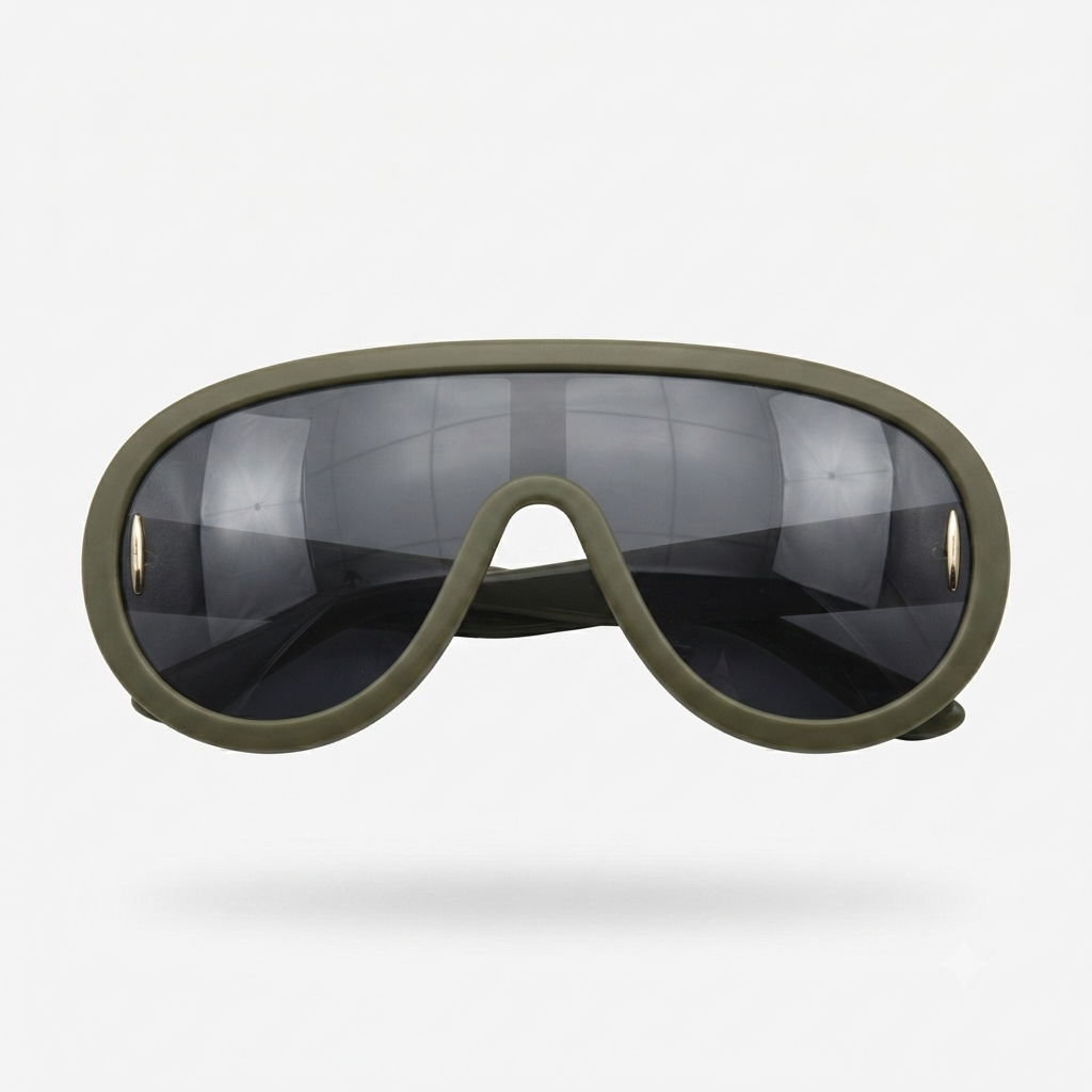 Daring Oversized Wave Sunglasses