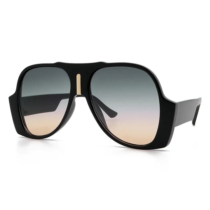 Audacious Vintage Oversized Sunglasses