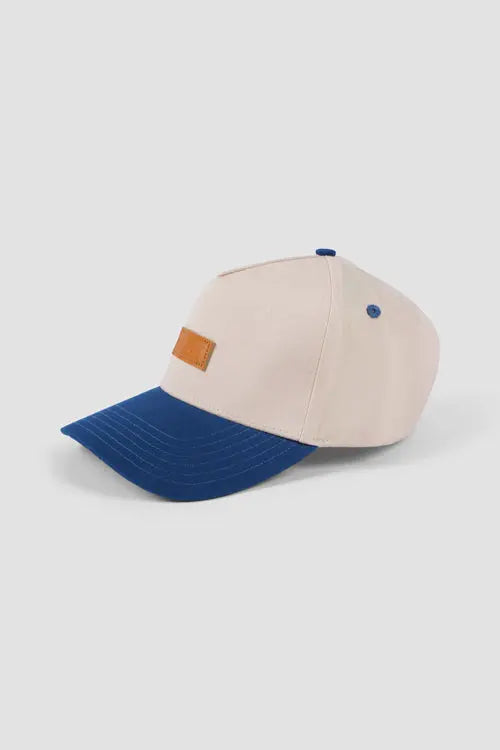 Hideout Leather Label two-tone 6-panel Dad Cap Hideout