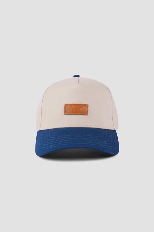 Hideout Leather Label two-tone 6-panel Dad Cap Hideout