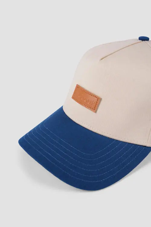 Hideout Leather Label two-tone 6-panel Dad Cap Hideout