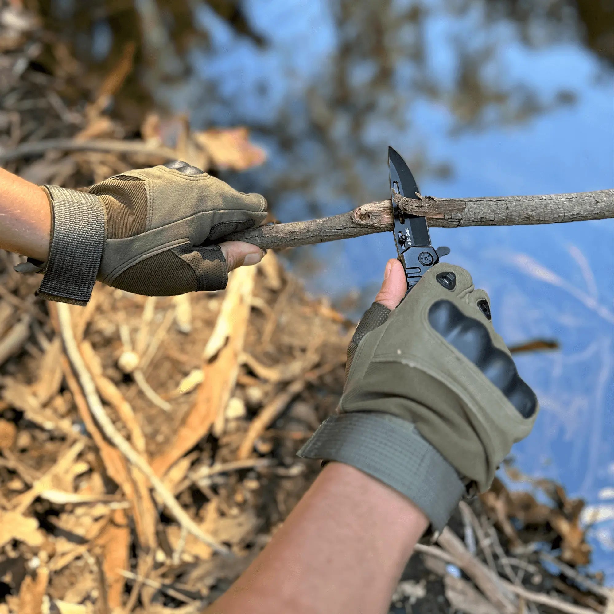 Tactical Fingerless Airsoft Gloves for Outdoor Sports, Paintball, and Motorcycling JupiterGear