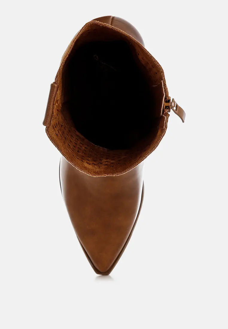 Prosia Woven Cowboy Boots London Rag