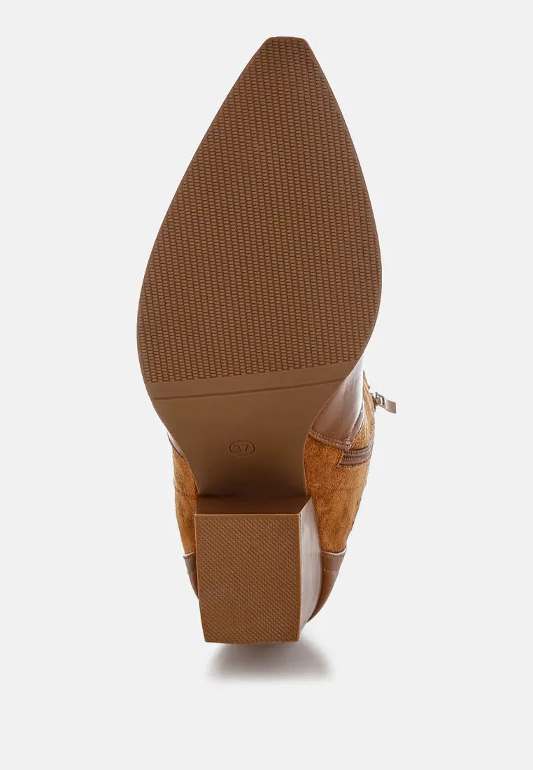Prosia Woven Cowboy Boots London Rag