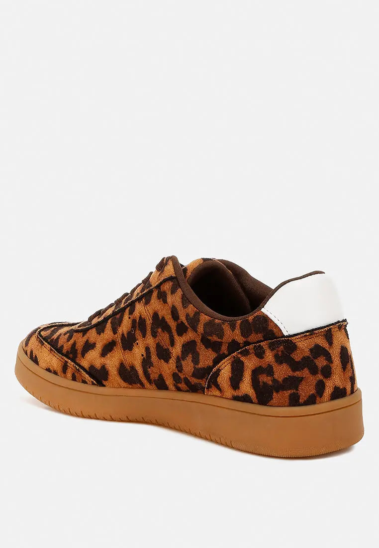 Prowler Leopard Chunky Sneakers London Rag
