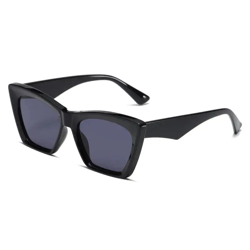 Daring Cat Eye Sunglasses Boho Brown