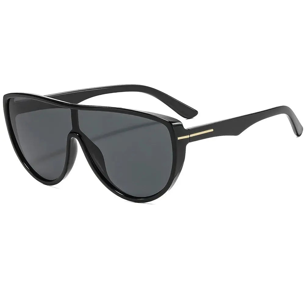 Fearless Gradient Oversized Sunglasses Boho Brown