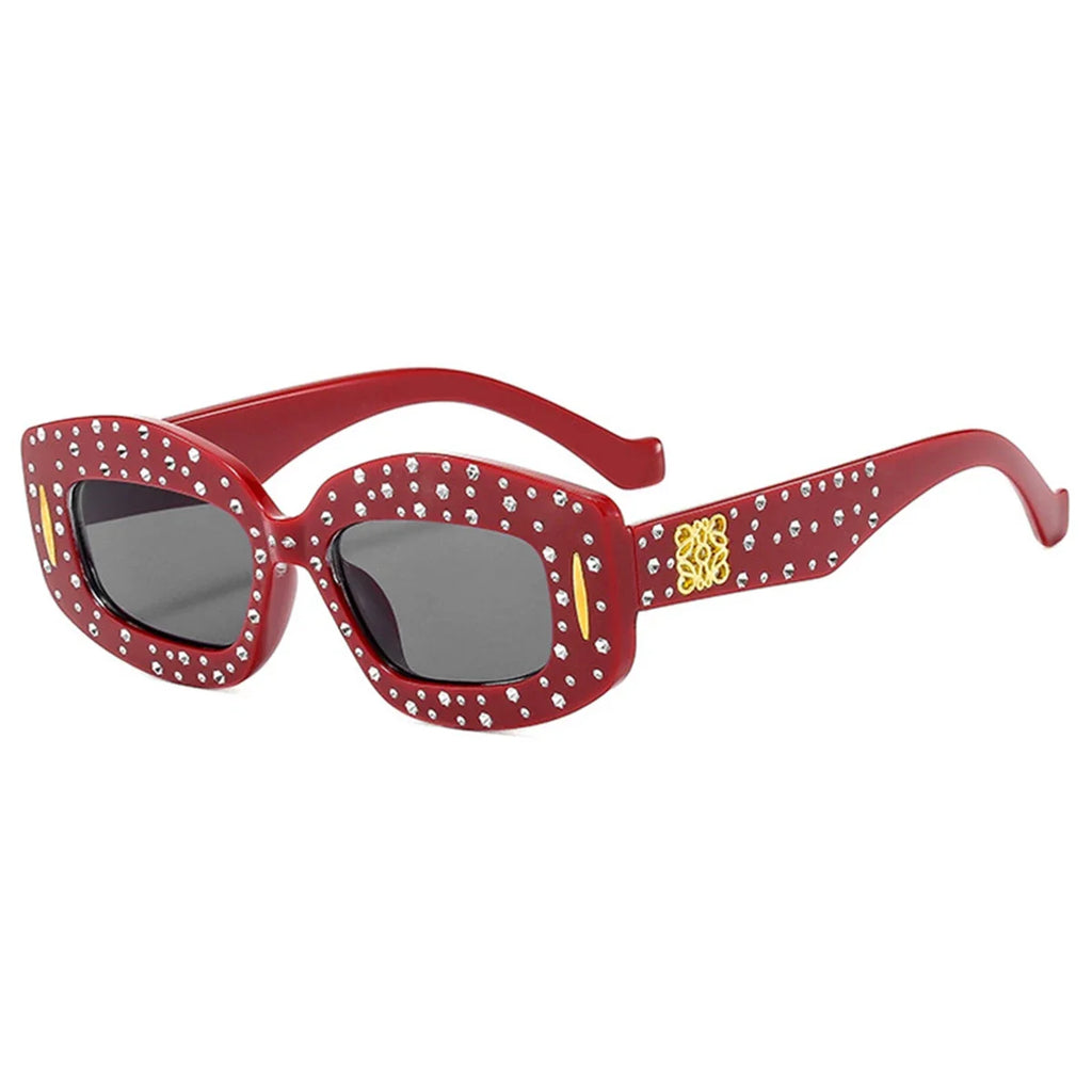 Audacious Diamond Square Sunglasses