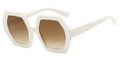 Audacious Irregular Oversized Sunglasses