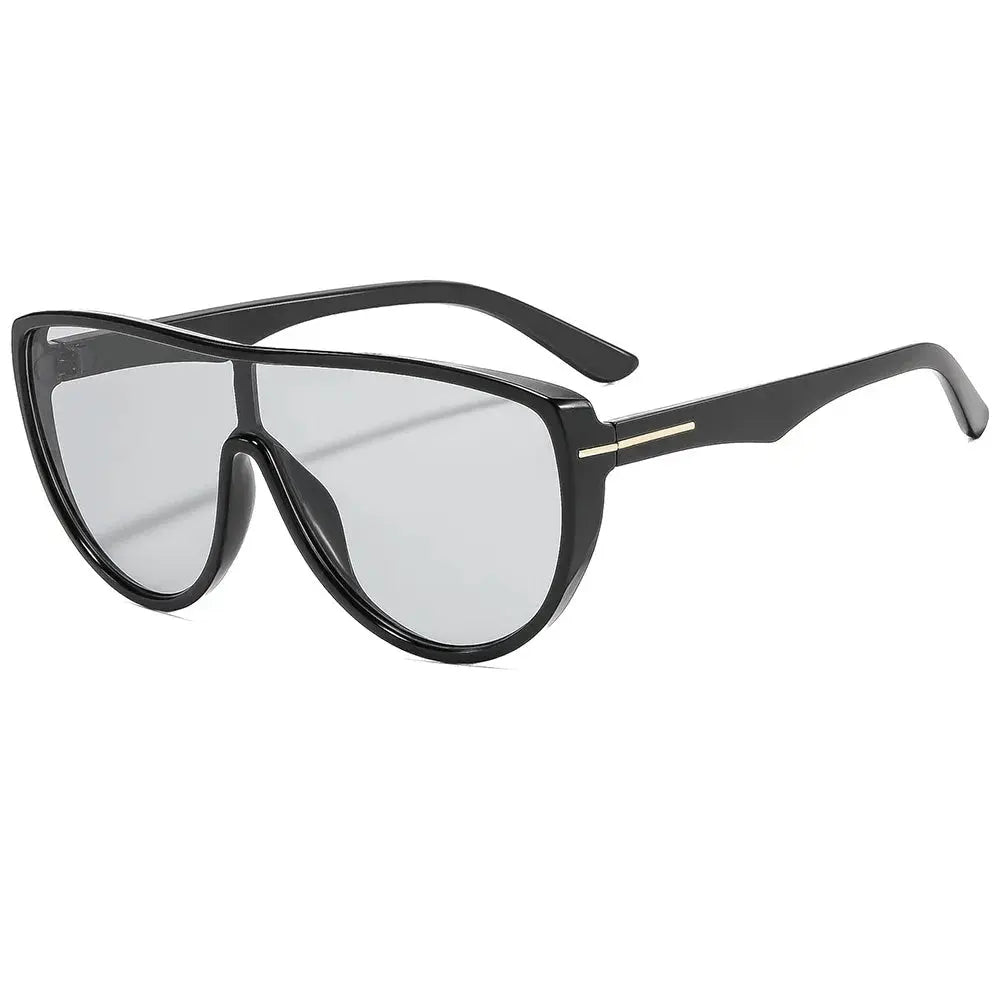 Fearless Gradient Oversized Sunglasses Boho Brown