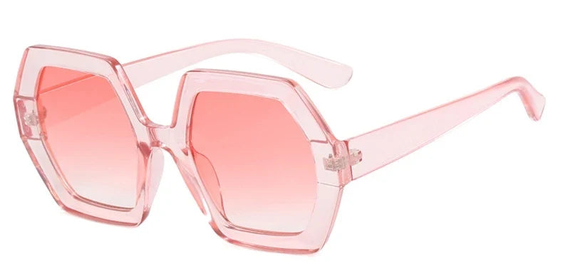 Audacious Irregular Oversized Sunglasses