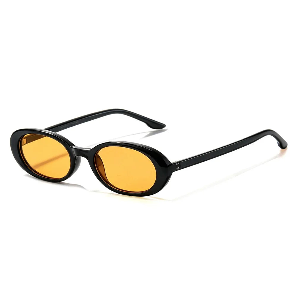 Adventurous Retro Oval Sunglasses