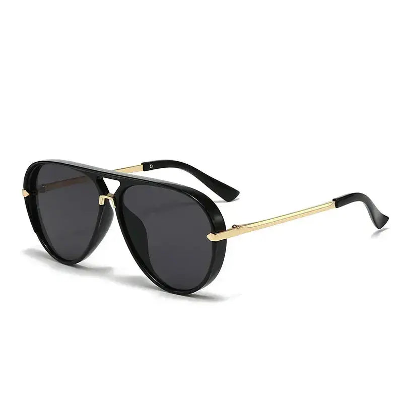 Wanderlust Orange Aviator Sunglasses Boho Brown