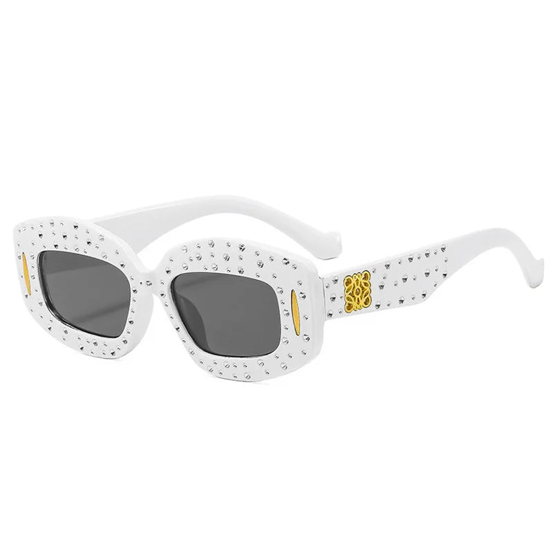 Audacious Diamond Square Sunglasses