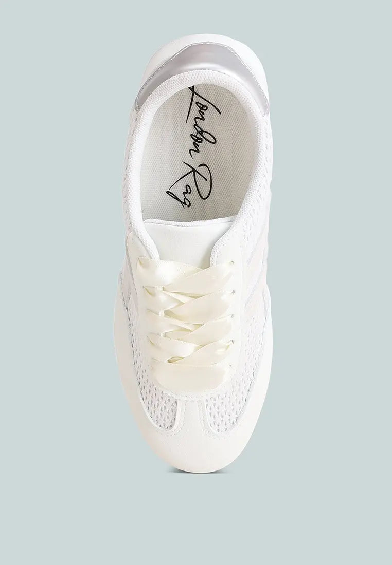 Nymera Lace Up Casual Sneakers London Rag