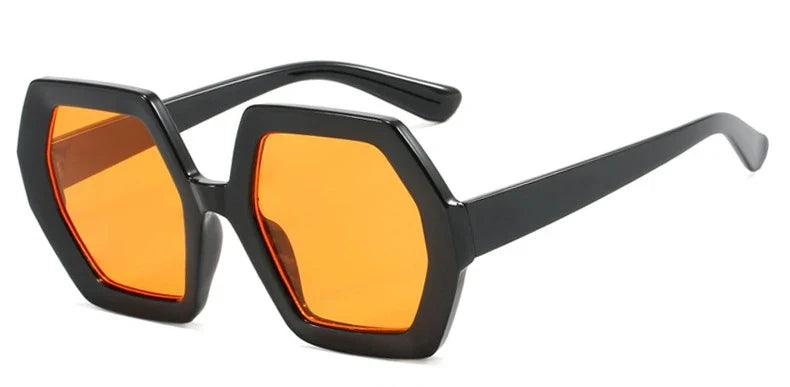 Audacious Irregular Oversized Sunglasses