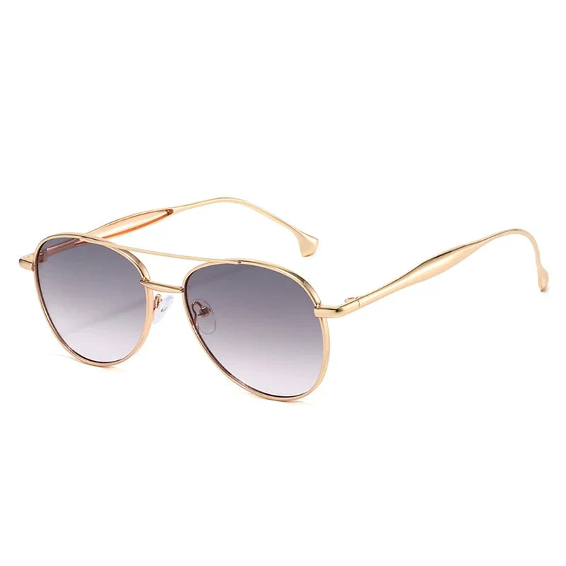 Adventurous Metal Pilot Sunglasses