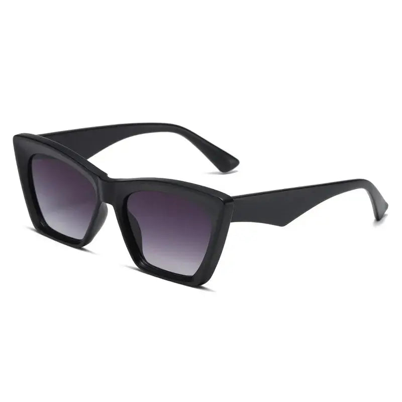 Daring Cat Eye Sunglasses Boho Brown