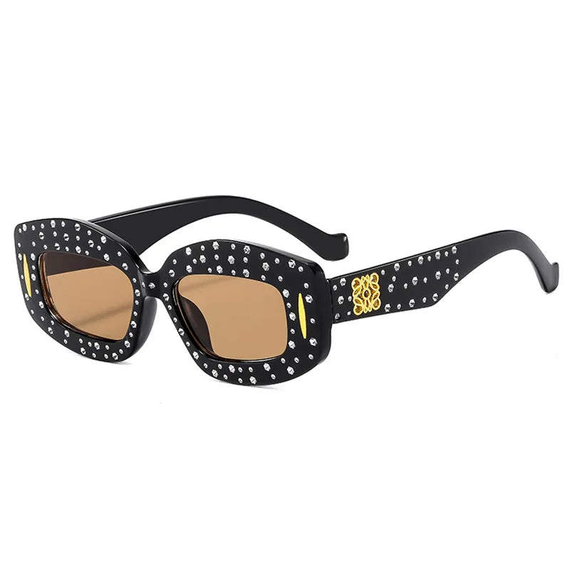 Audacious Diamond Square Sunglasses