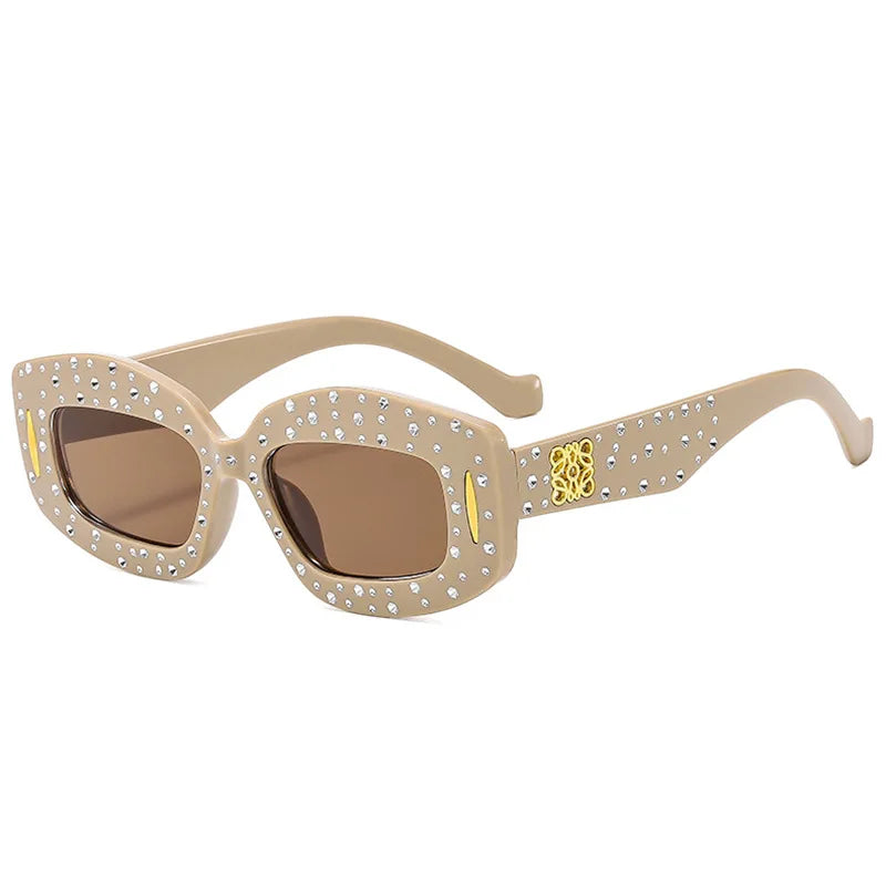 Audacious Diamond Square Sunglasses