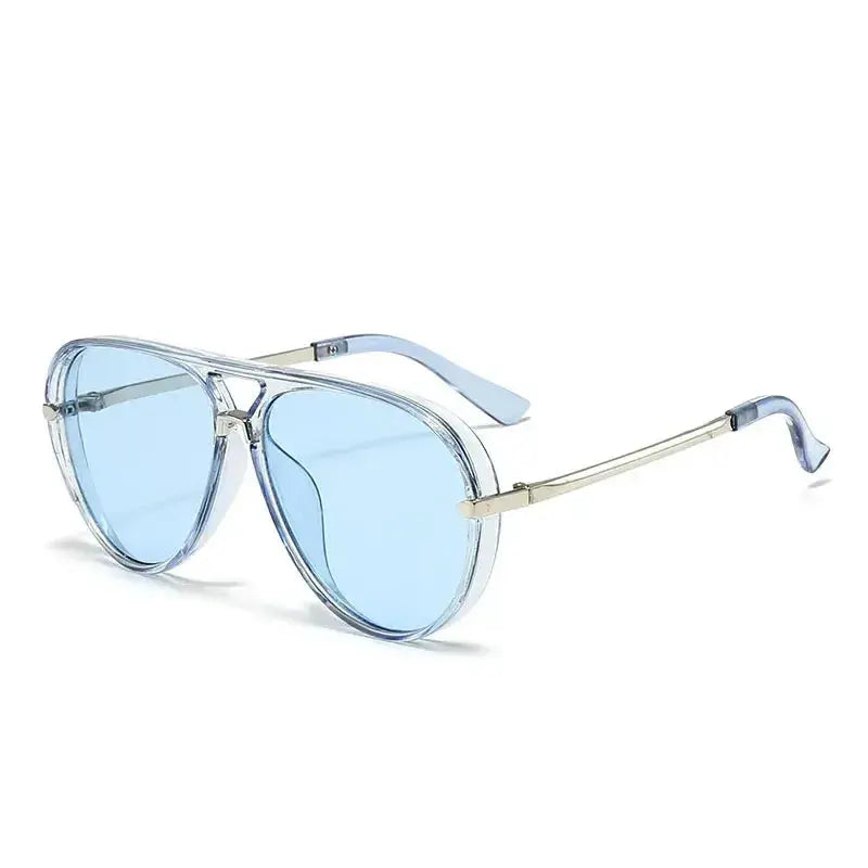 Wanderlust Orange Aviator Sunglasses Boho Brown
