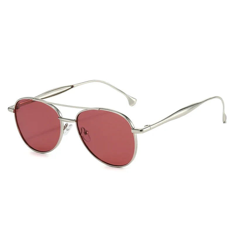 Adventurous Metal Pilot Sunglasses
