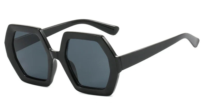 Audacious Irregular Oversized Sunglasses